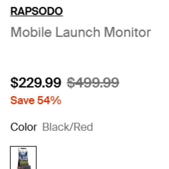 Rapsodo Mobile Launch Monitor - Picture 5 of 5